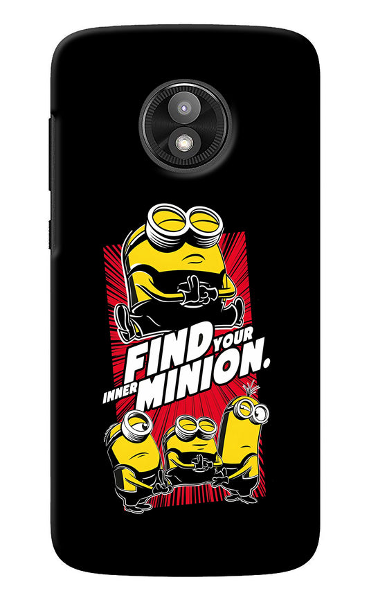 Find your inner Minion Moto E5 Play Back Cover
