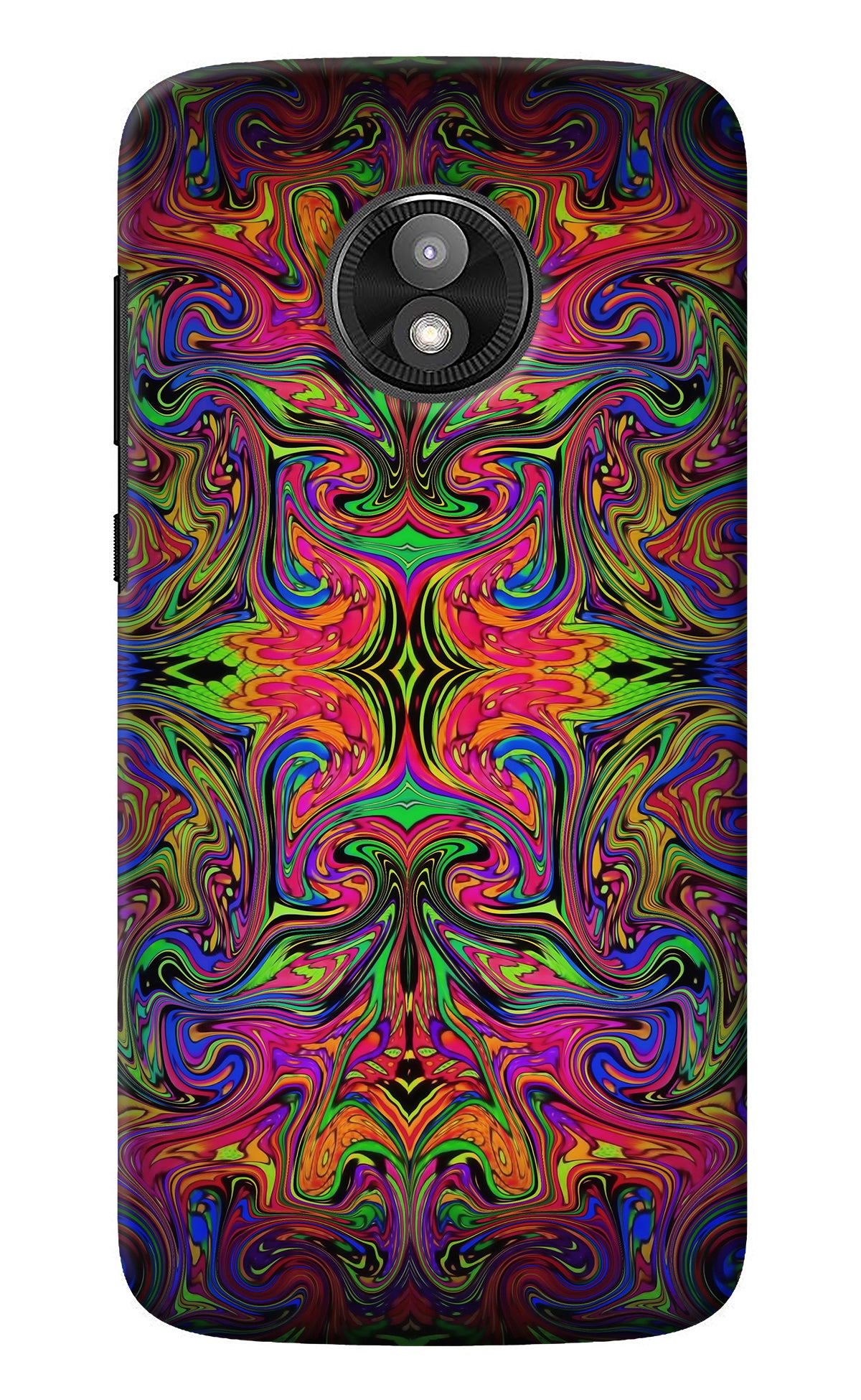 Psychedelic Art Moto E5 Play Back Cover