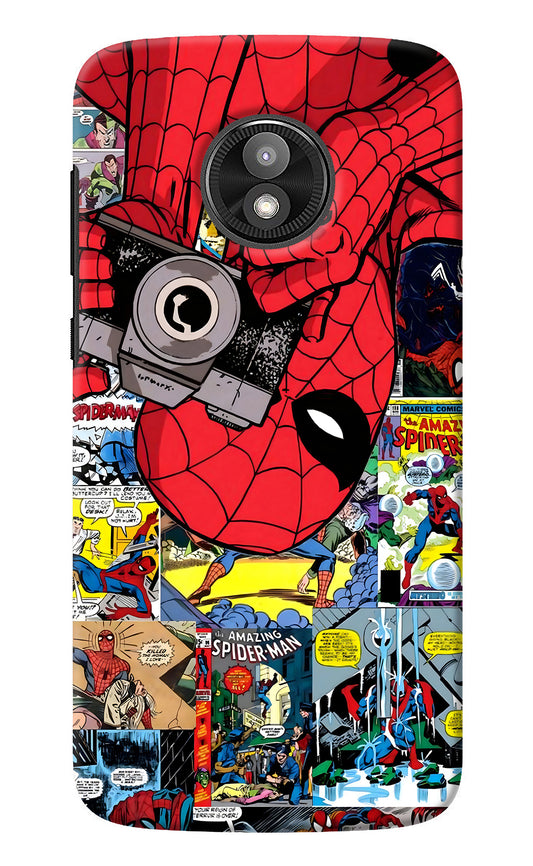 Spider Man Moto E5 Play Back Cover