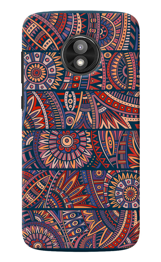 African Culture Design Moto E5 Play Back Cover