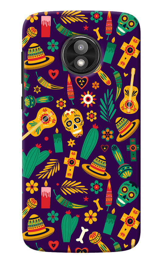 Mexican Artwork Moto E5 Play Back Cover