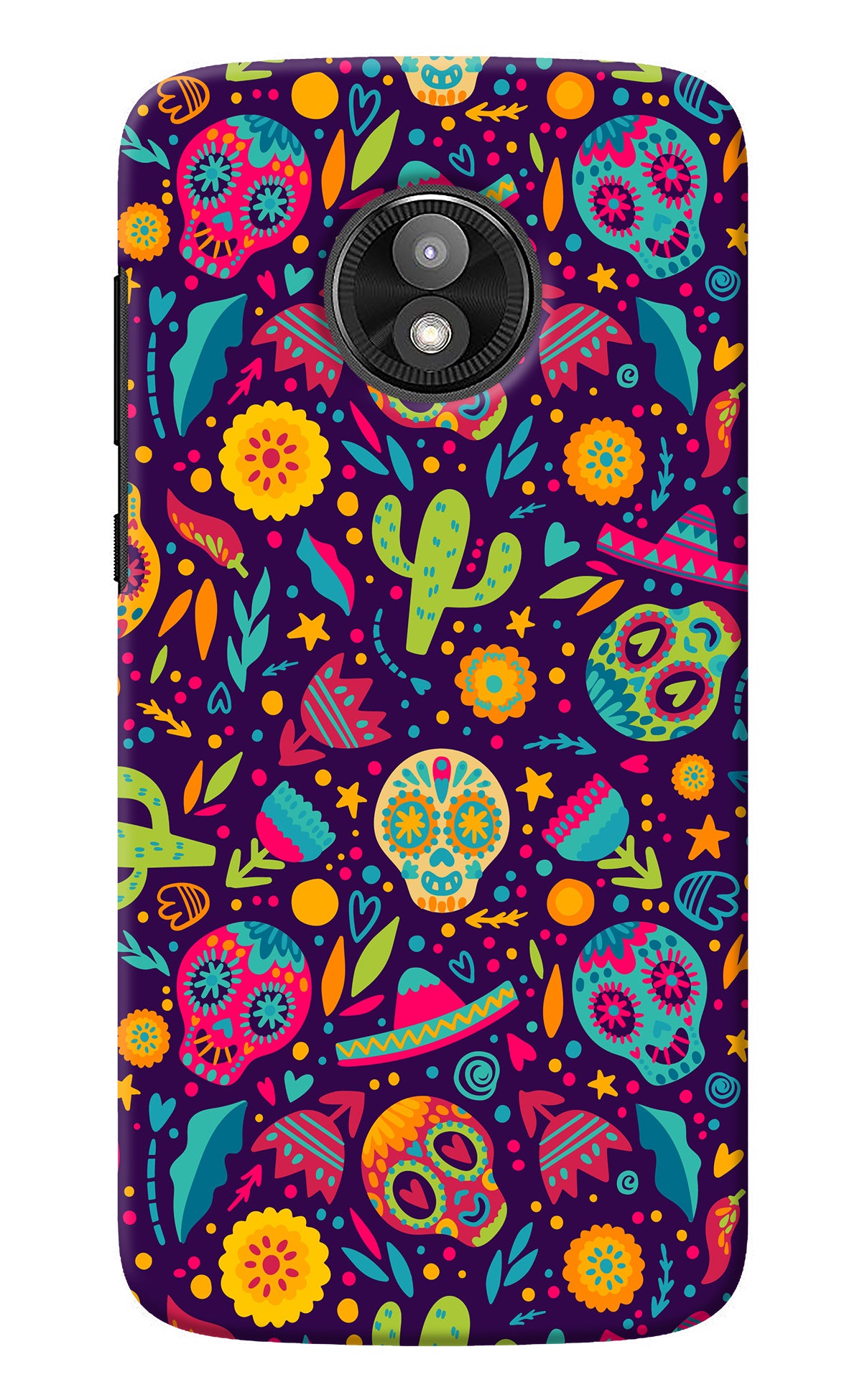 Mexican Design Moto E5 Play Back Cover