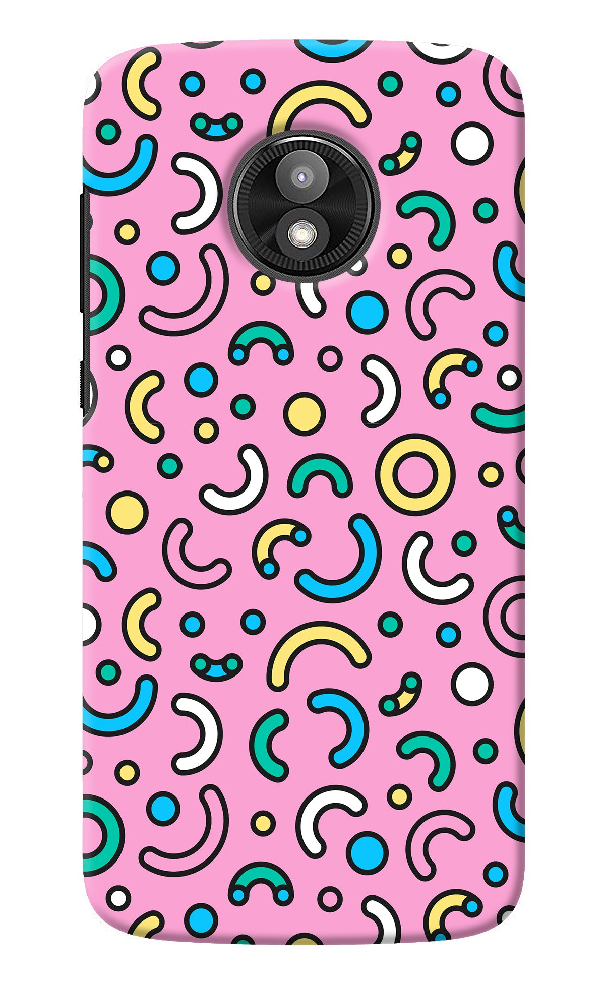 Memphis Design Moto E5 Play Back Cover