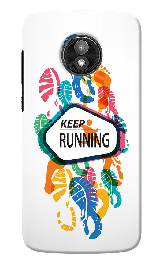 Keep Running Moto E5 Play Back Cover