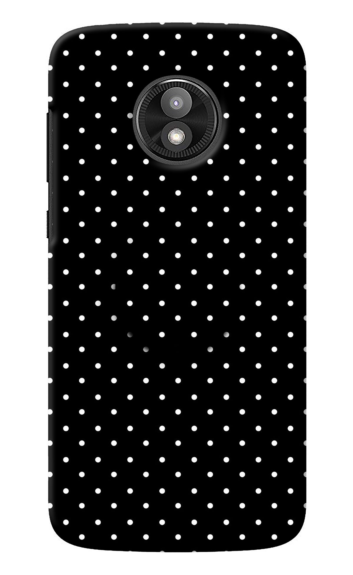 White Dots Moto E5 Play Pop Case