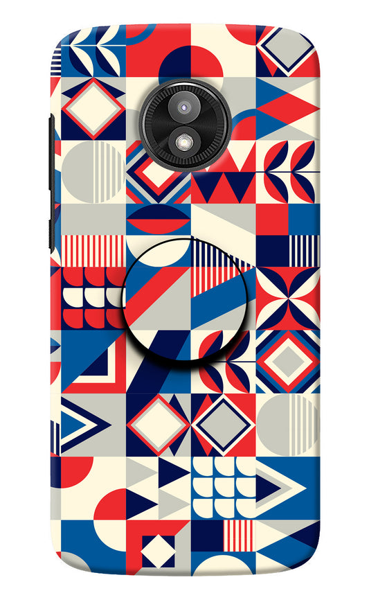 Colorful Pattern Moto E5 Play Pop Case
