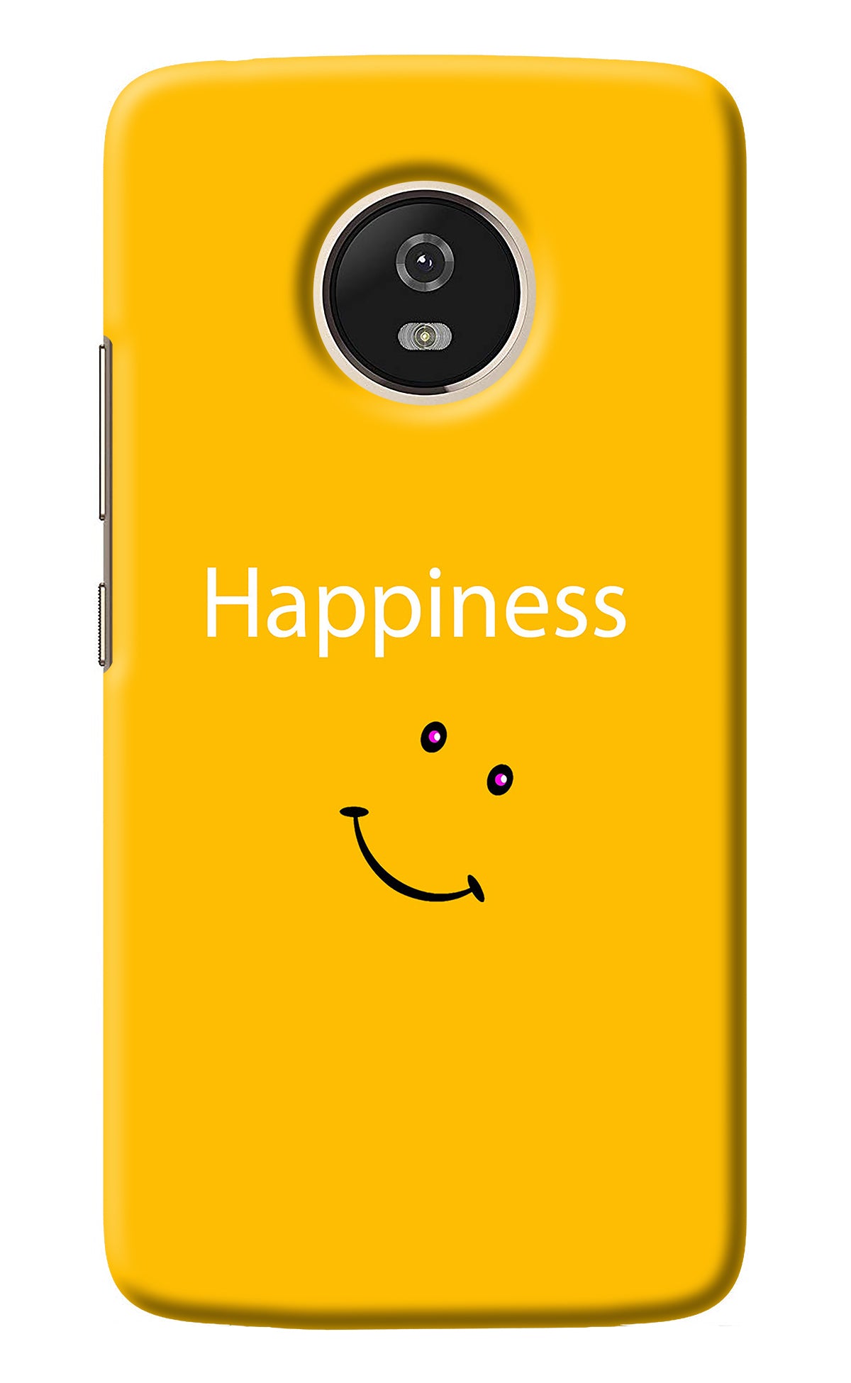 Happiness With Smiley Moto G5 Back Cover