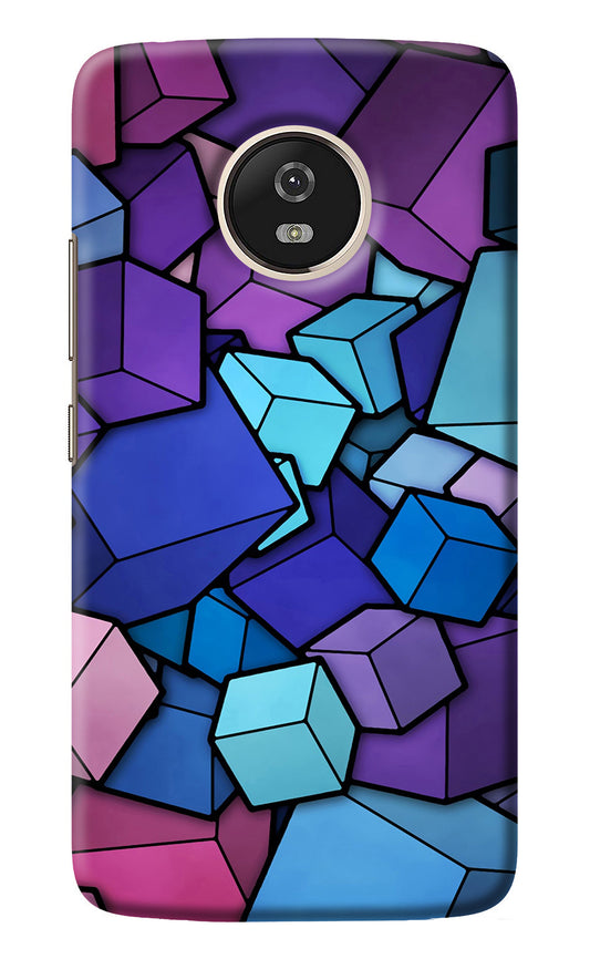 Cubic Abstract Moto G5 Back Cover