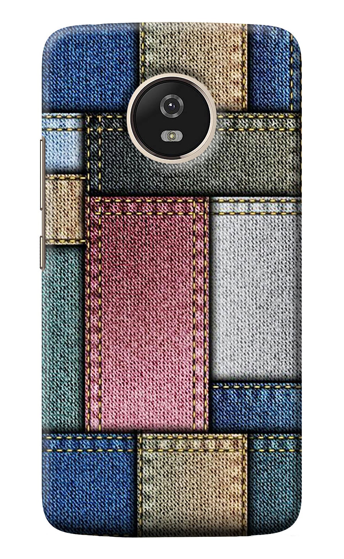 Multicolor Jeans Moto G5 Back Cover