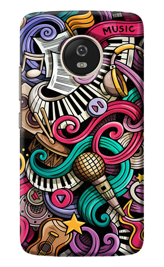 Music Abstract Moto G5 Back Cover