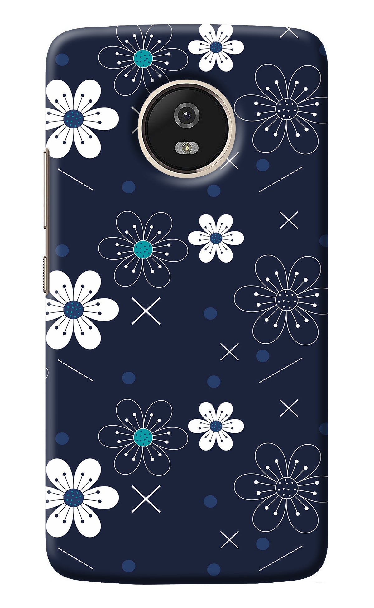 Flowers Moto G5 Back Cover