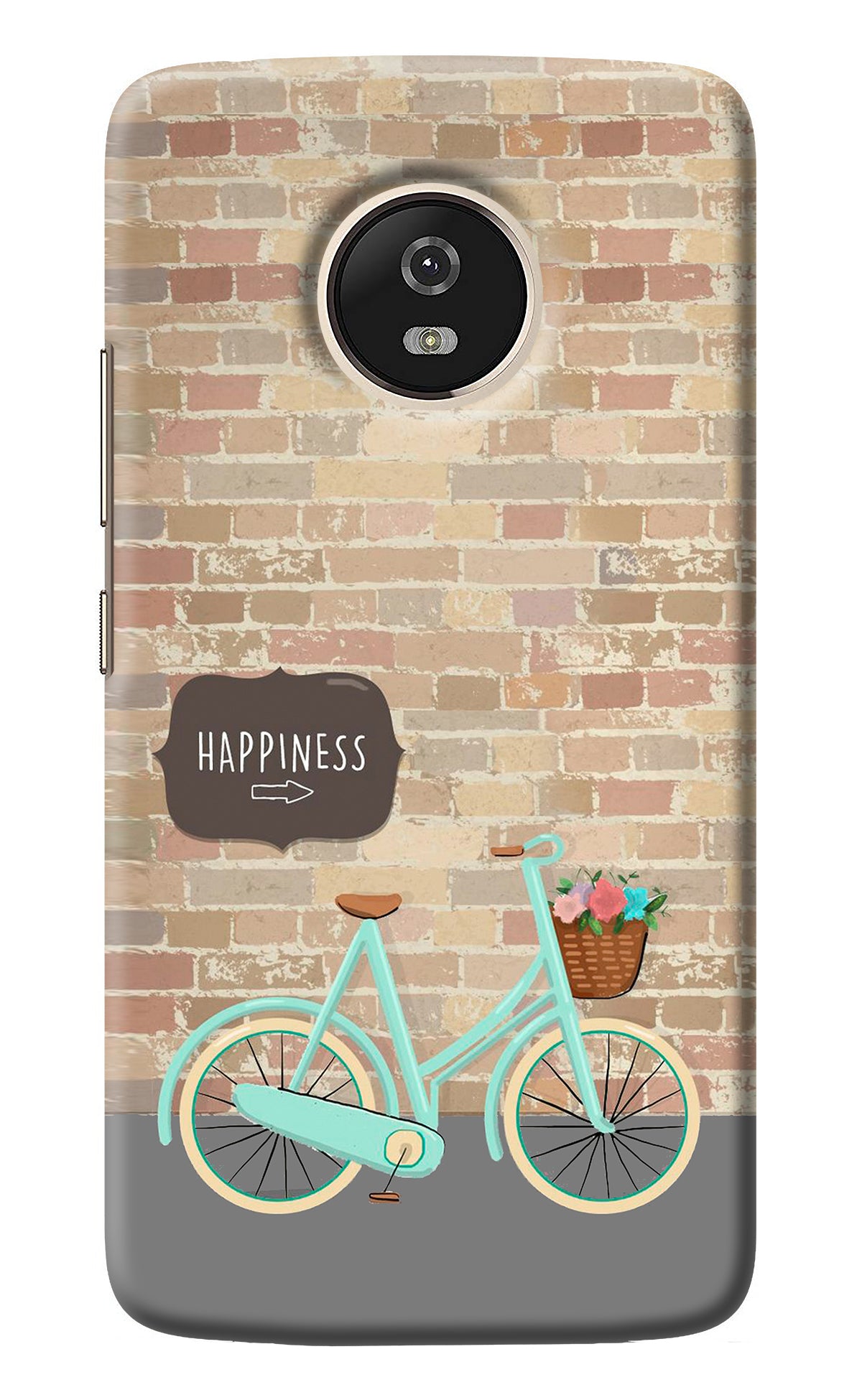 Happiness Artwork Moto G5 Back Cover