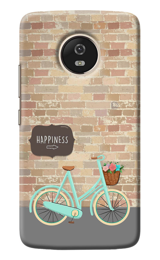 Happiness Artwork Moto G5 Back Cover