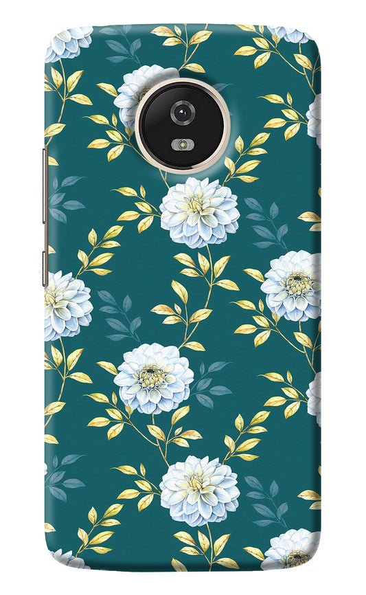 Flowers Moto G5 Back Cover
