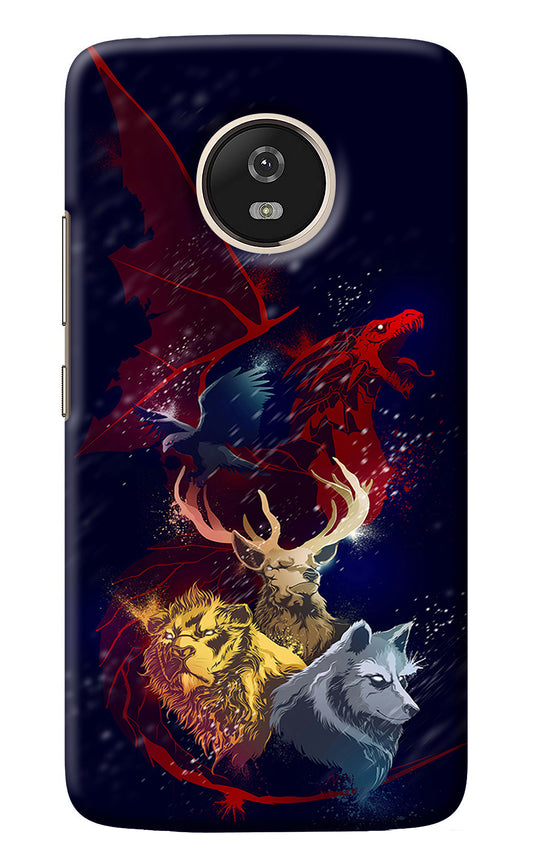 Game Of Thrones Moto G5 Back Cover