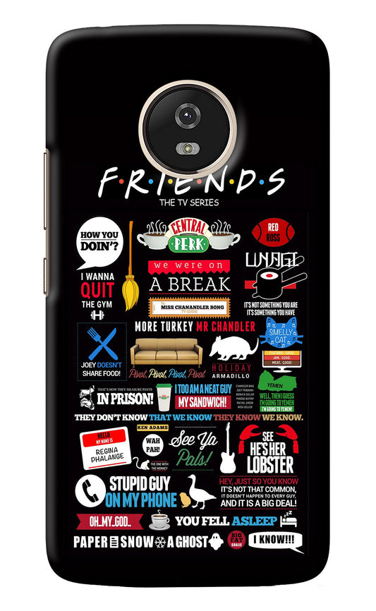 FRIENDS Moto G5 Back Cover