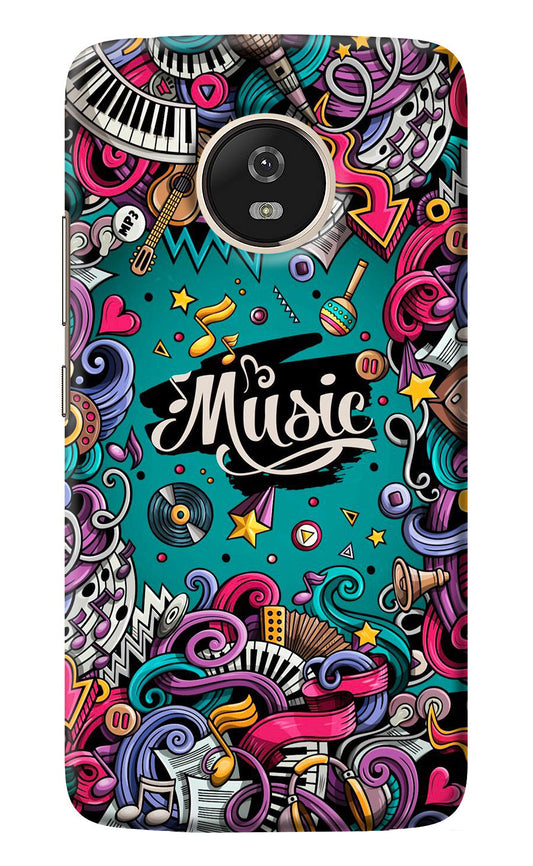 Music Graffiti Moto G5 Back Cover