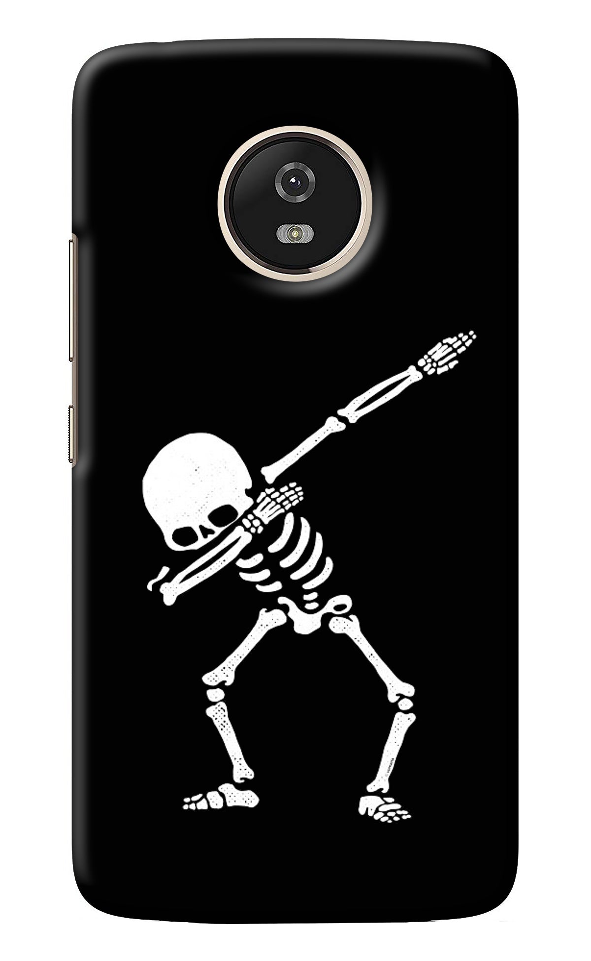 Dabbing Skeleton Art Moto G5 Back Cover