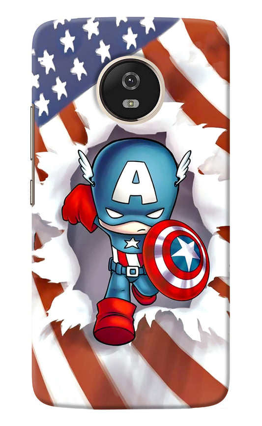 Captain America Moto G5 Back Cover