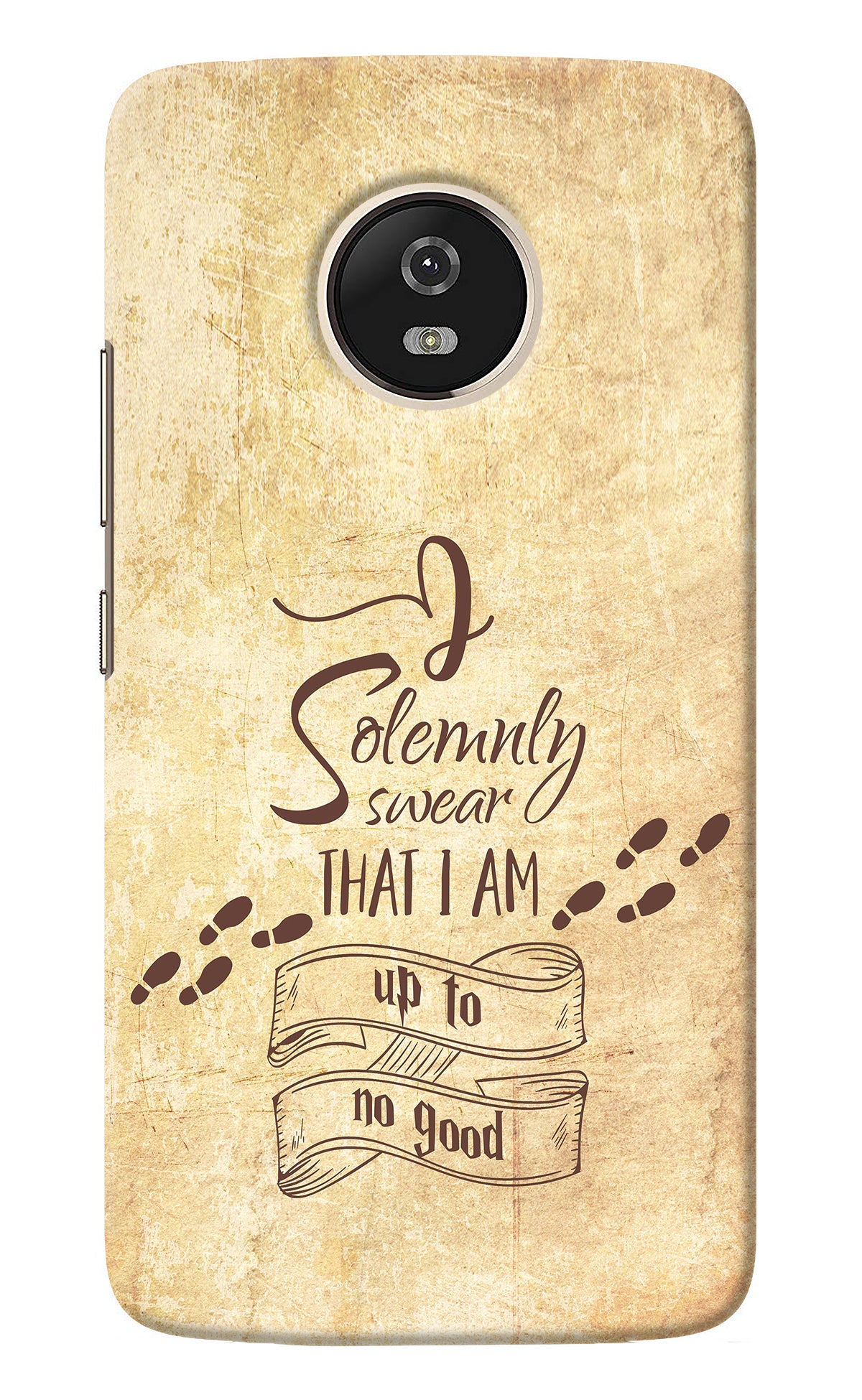 I Solemnly swear that i up to no good Moto G5 Back Cover
