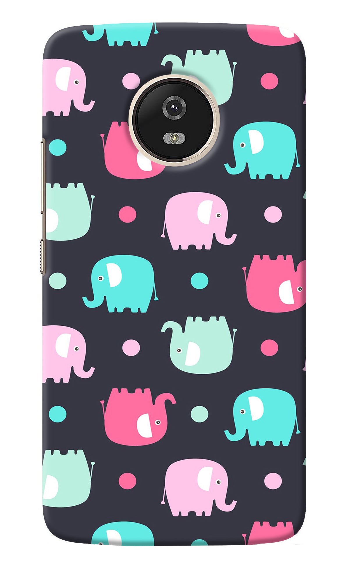 Elephants Moto G5 Back Cover