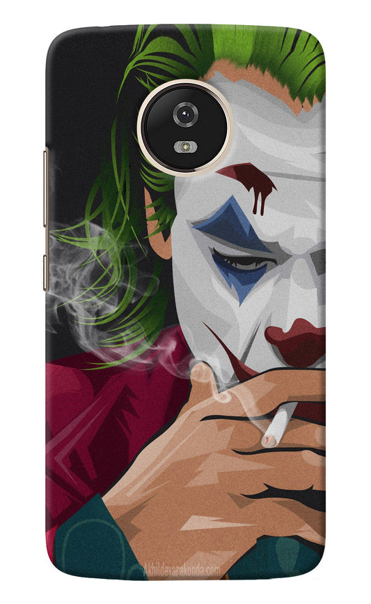 Joker Smoking Moto G5 Back Cover
