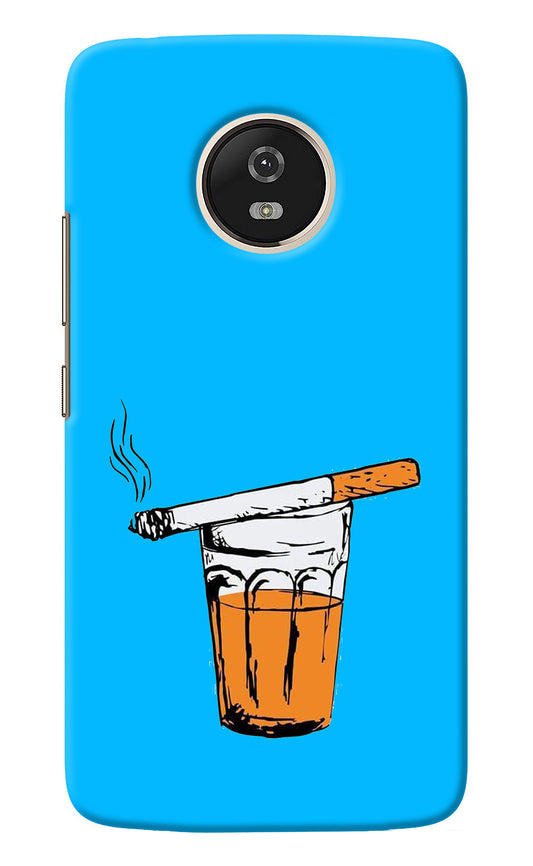 Chai Sutta Moto G5 Back Cover