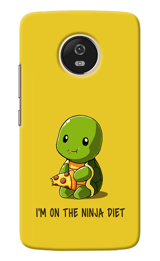 I'm on Ninja Diet Moto G5 Back Cover