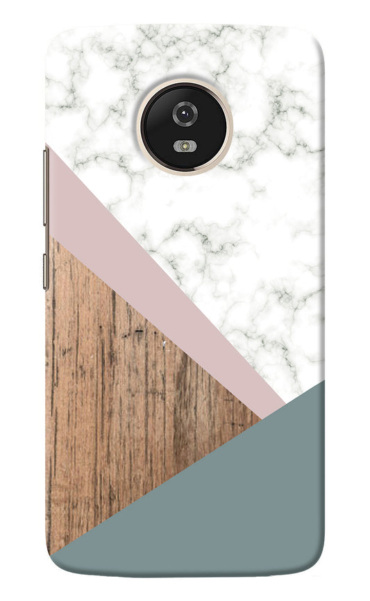 Marble wood Abstract Moto G5 Back Cover