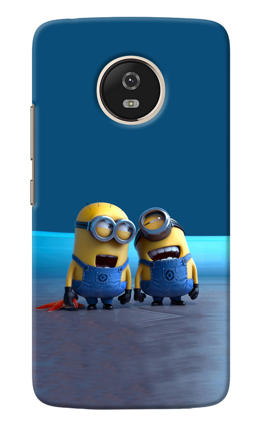 Minion Laughing Moto G5 Back Cover