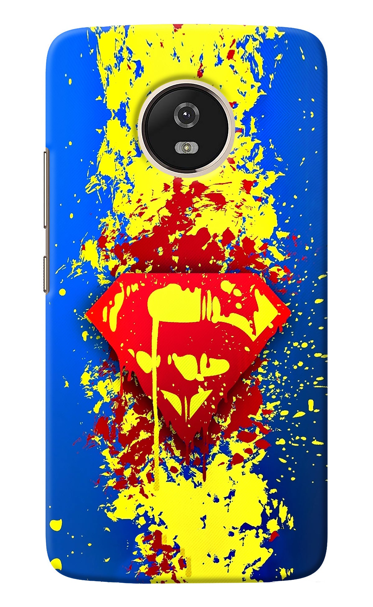 Superman logo Moto G5 Back Cover