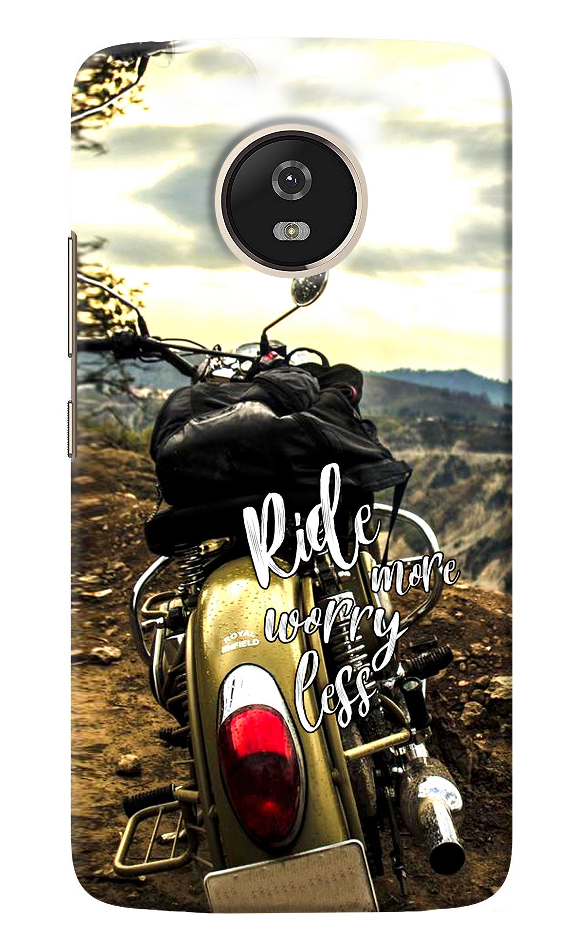 Ride More Worry Less Moto G5 Back Cover