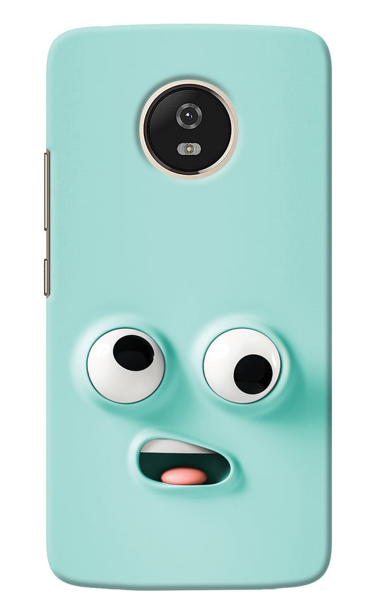 Funny Cartoon Moto G5 Back Cover