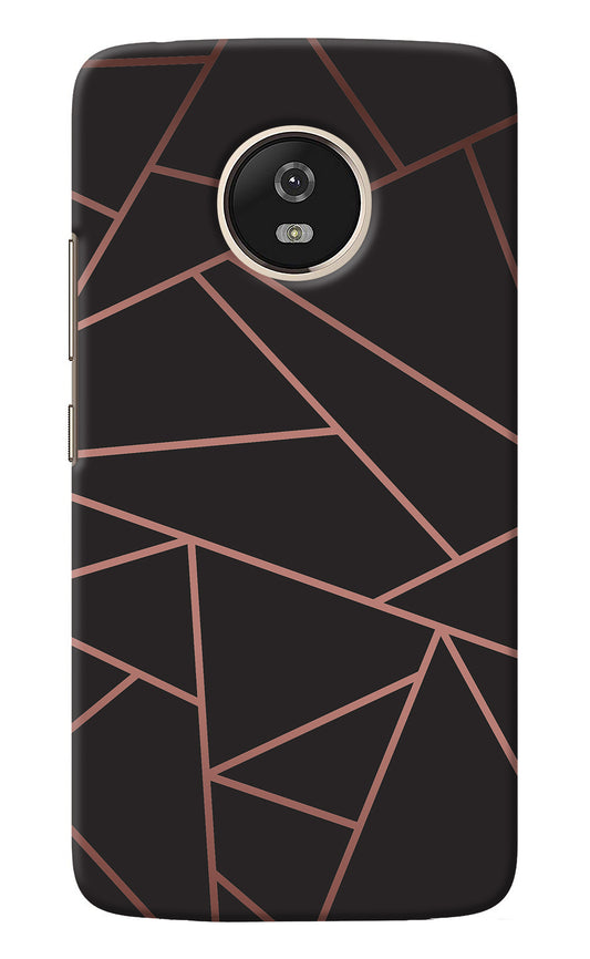 Geometric Pattern Moto G5 Back Cover