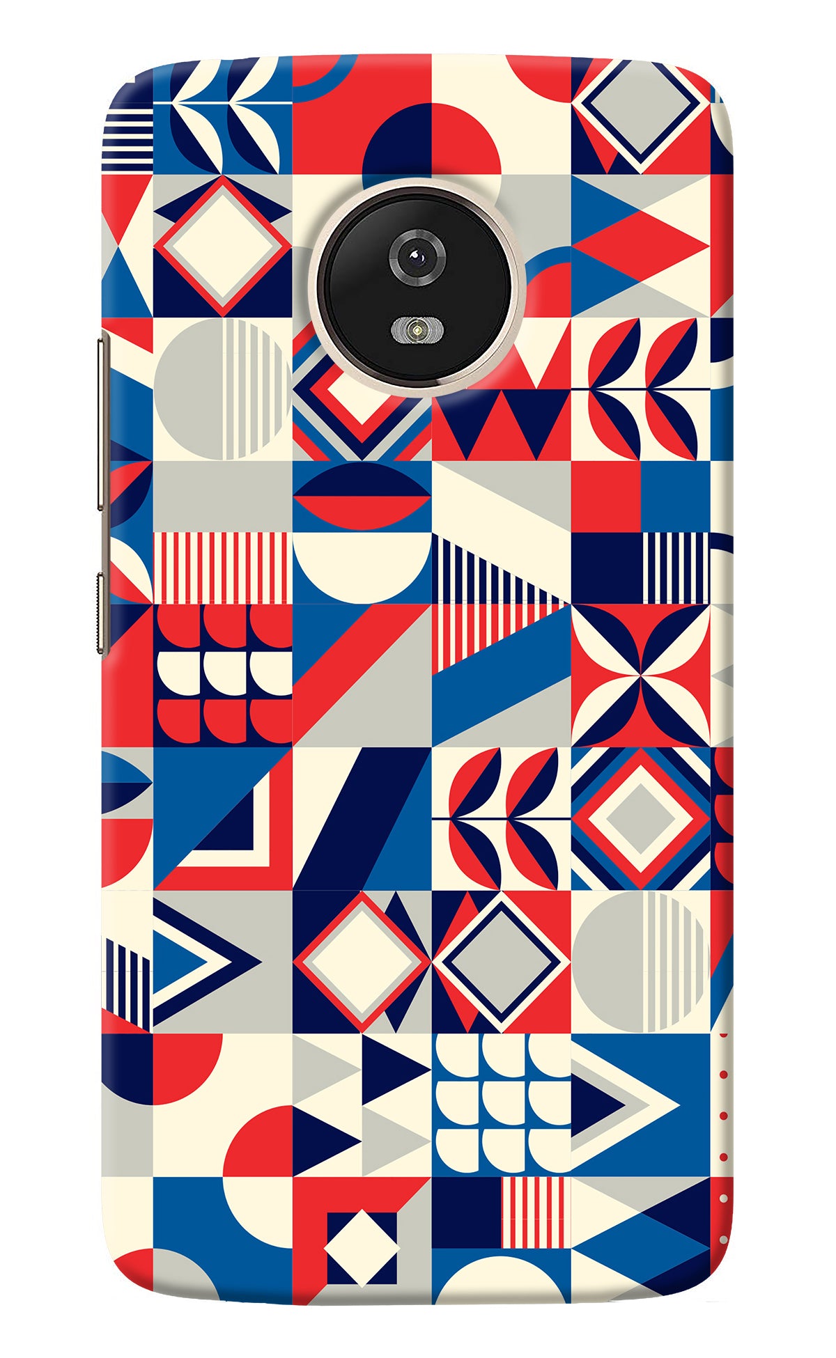 Colorful Pattern Moto G5 Back Cover