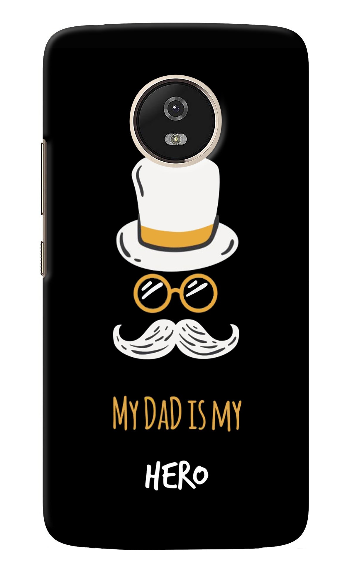 My Dad Is My Hero Moto G5 Back Cover