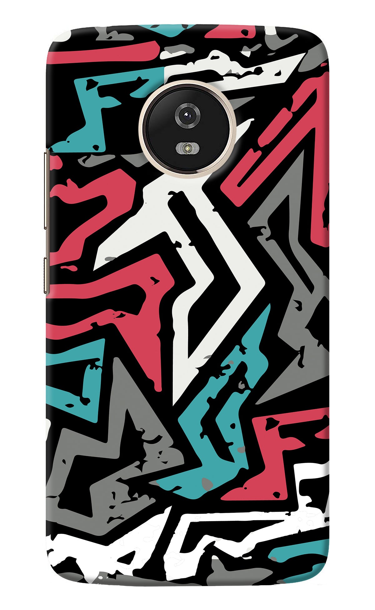 Geometric Graffiti Moto G5 Back Cover