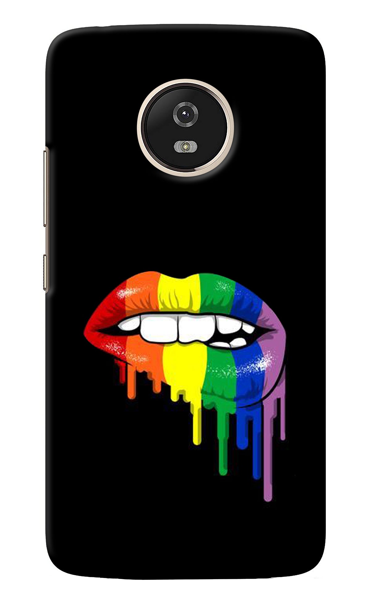 Lips Biting Moto G5 Back Cover