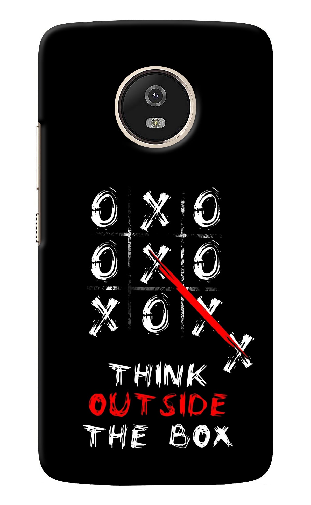 Think out of the BOX Moto G5 Back Cover