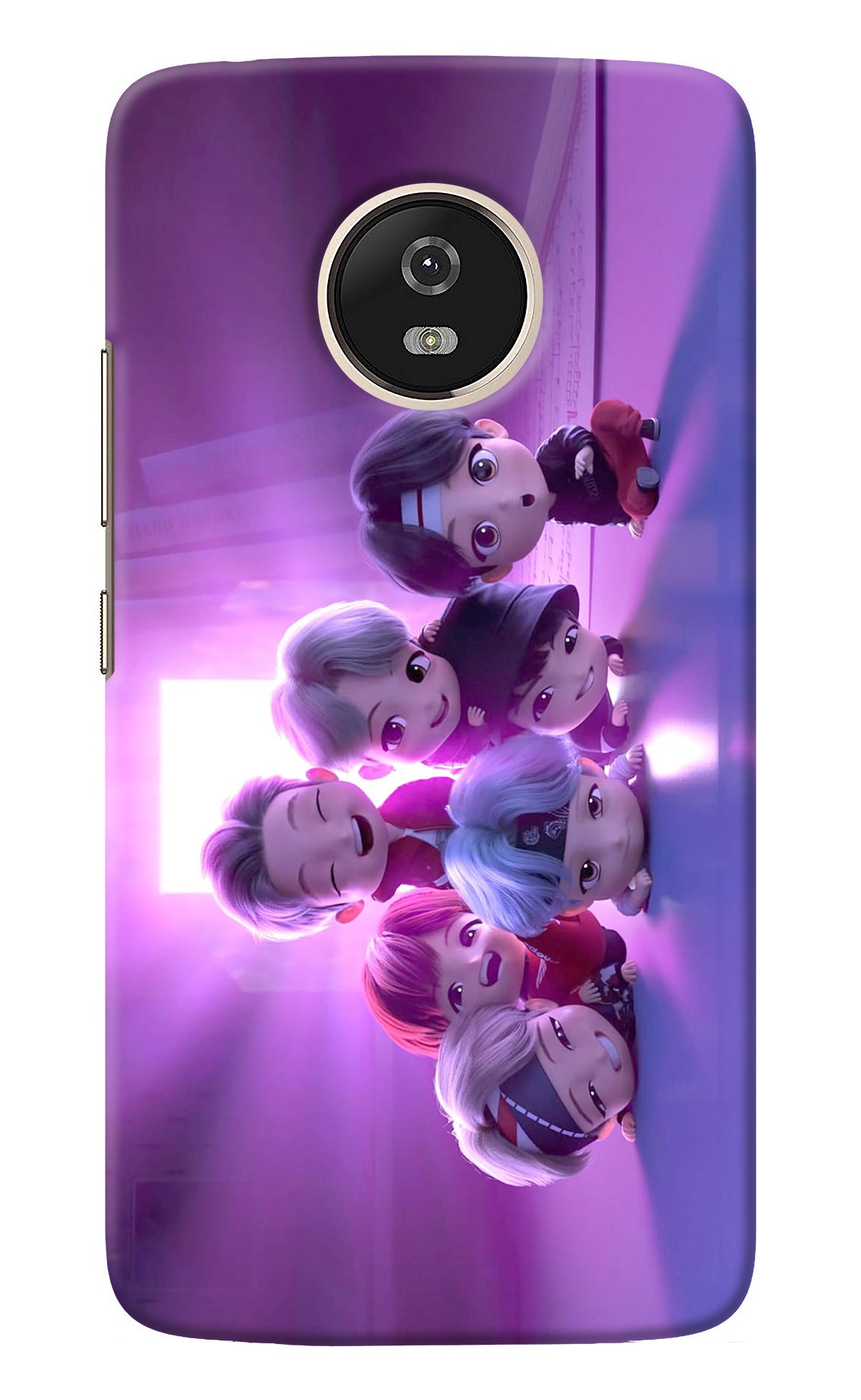 BTS Chibi Moto G5 Back Cover