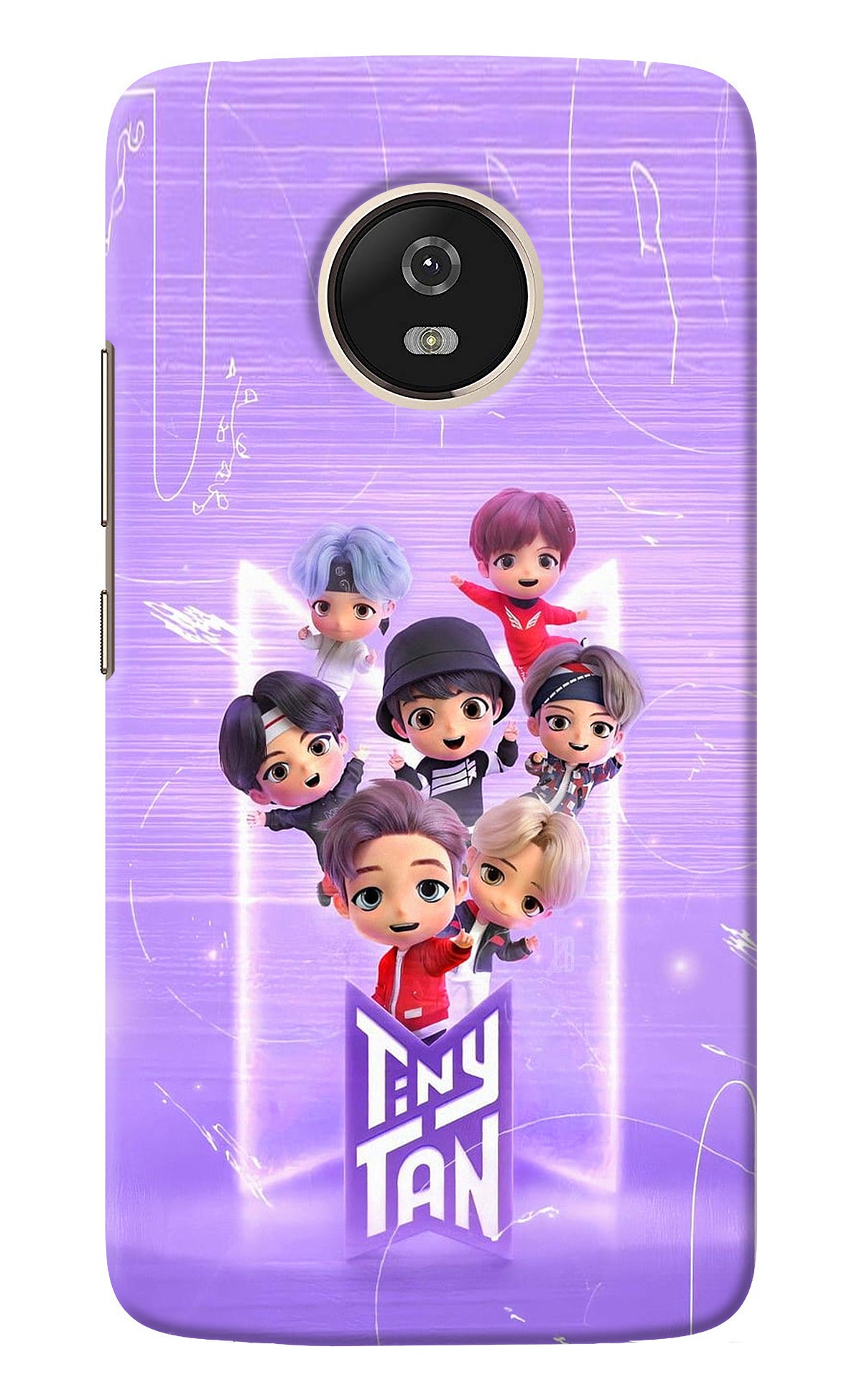 BTS Tiny Tan Moto G5 Back Cover