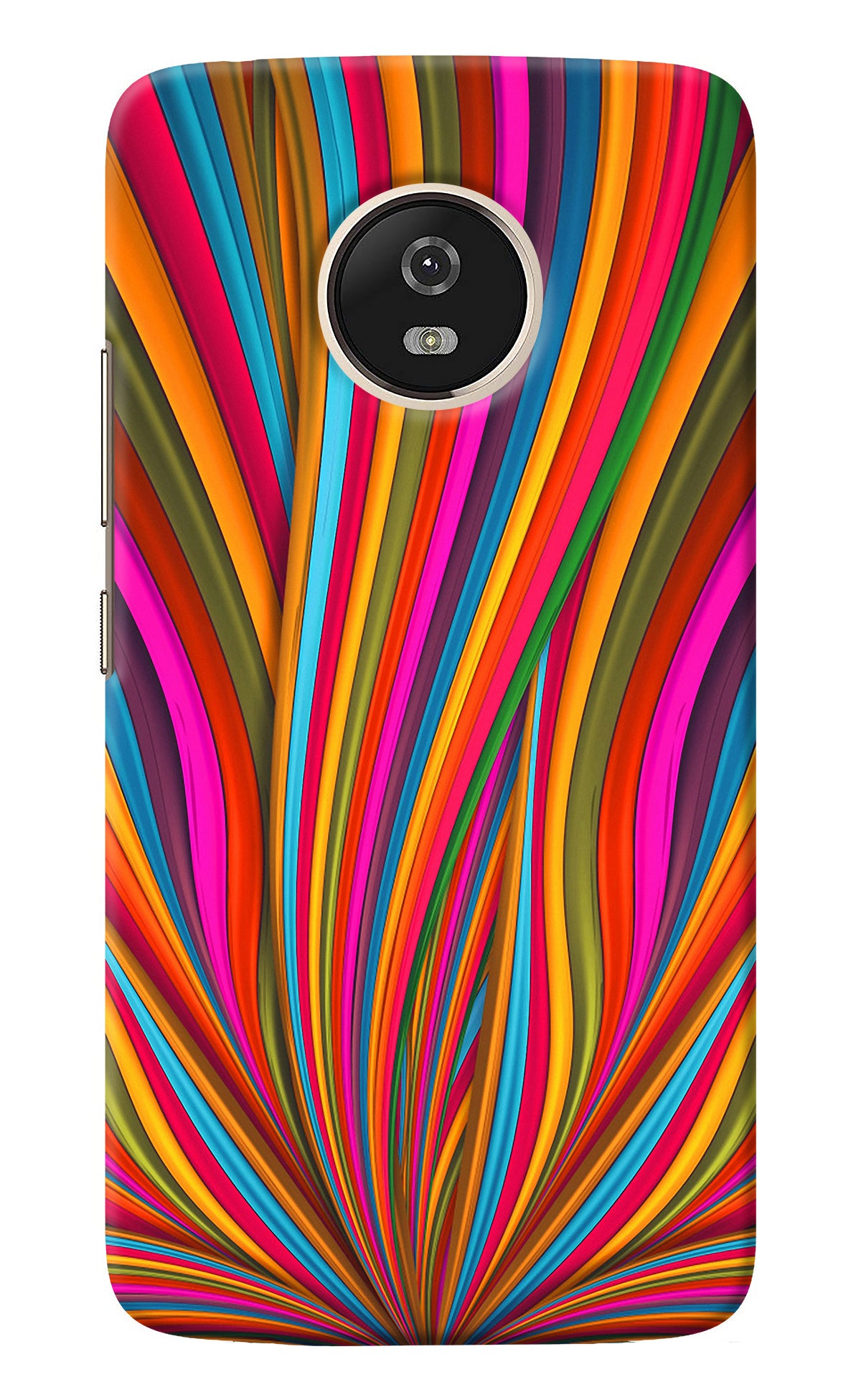 Trippy Wavy Moto G5 Back Cover