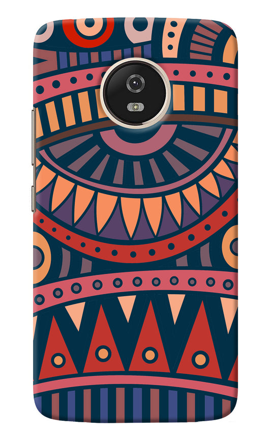 African Culture Design Moto G5 Back Cover