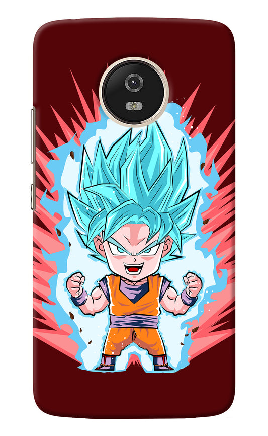 Goku Little Moto G5 Back Cover