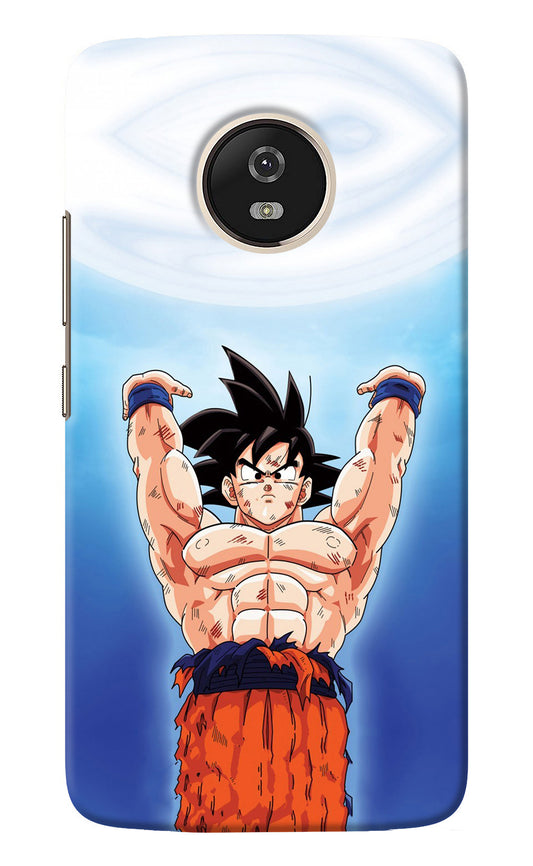 Goku Power Moto G5 Back Cover