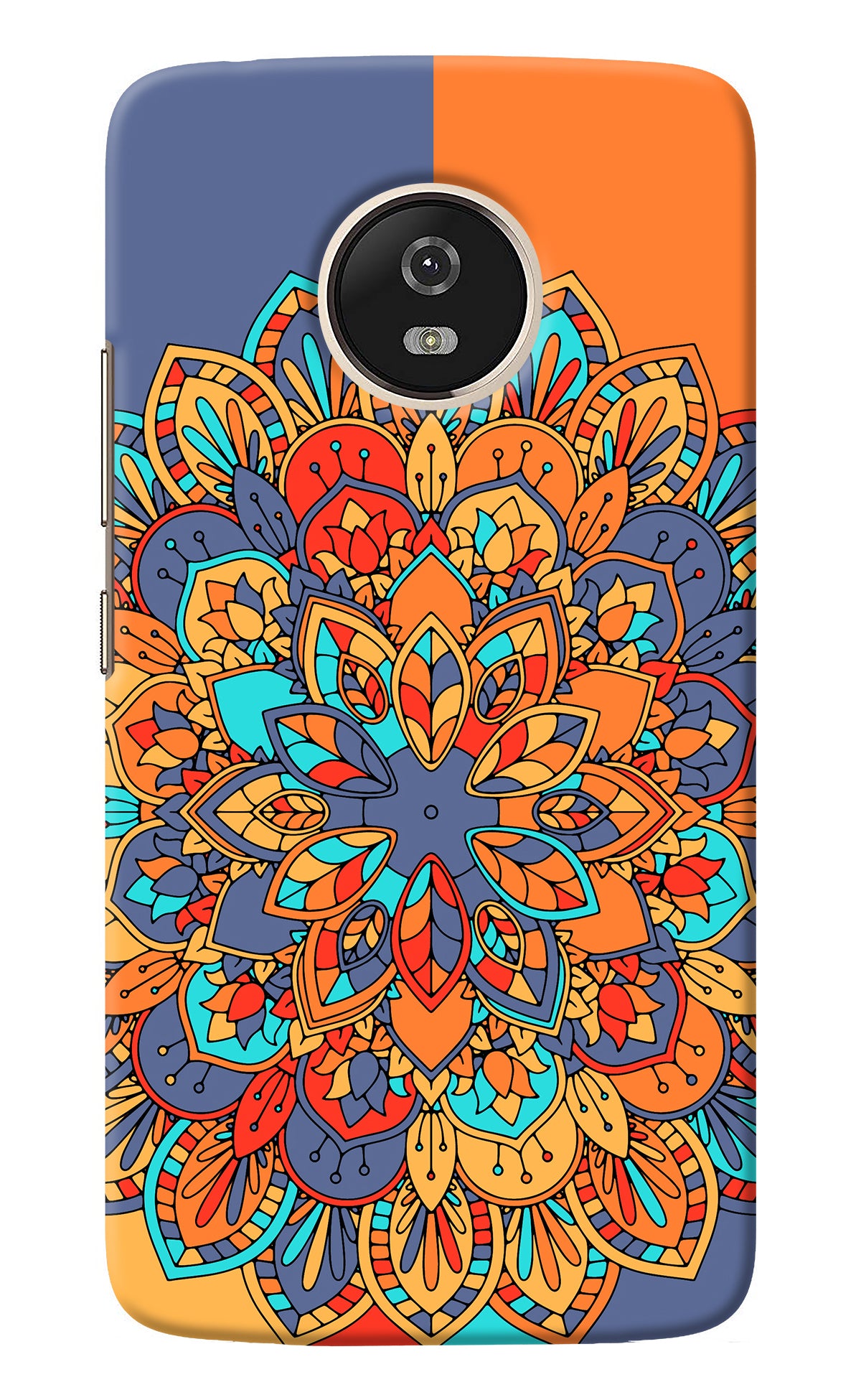 Color Mandala Moto G5 Back Cover