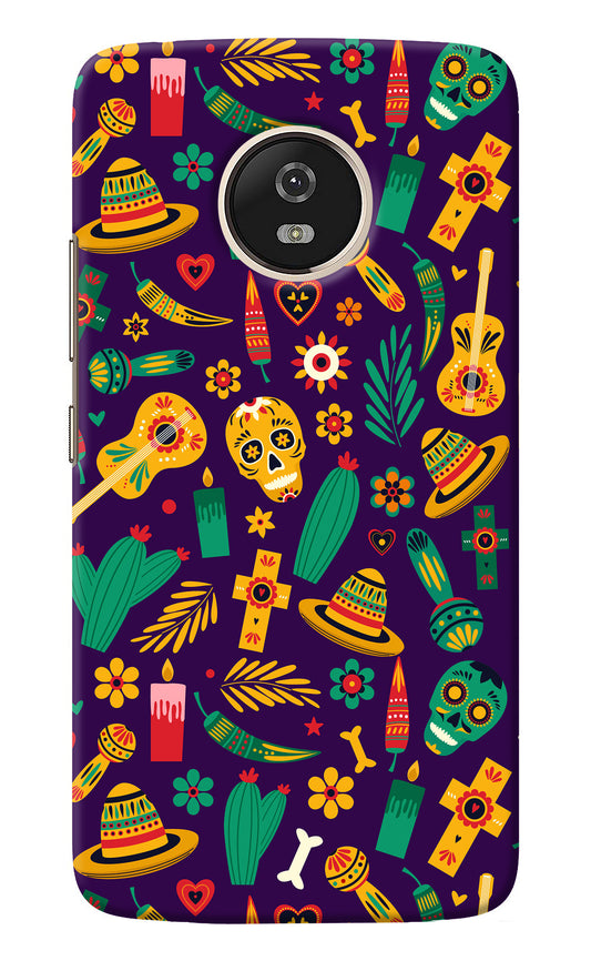 Mexican Artwork Moto G5 Back Cover