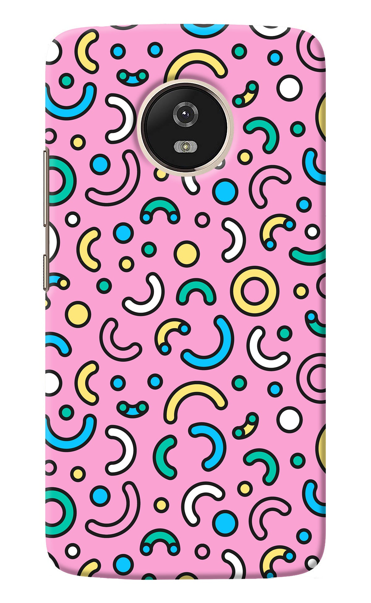 Memphis Design Moto G5 Back Cover