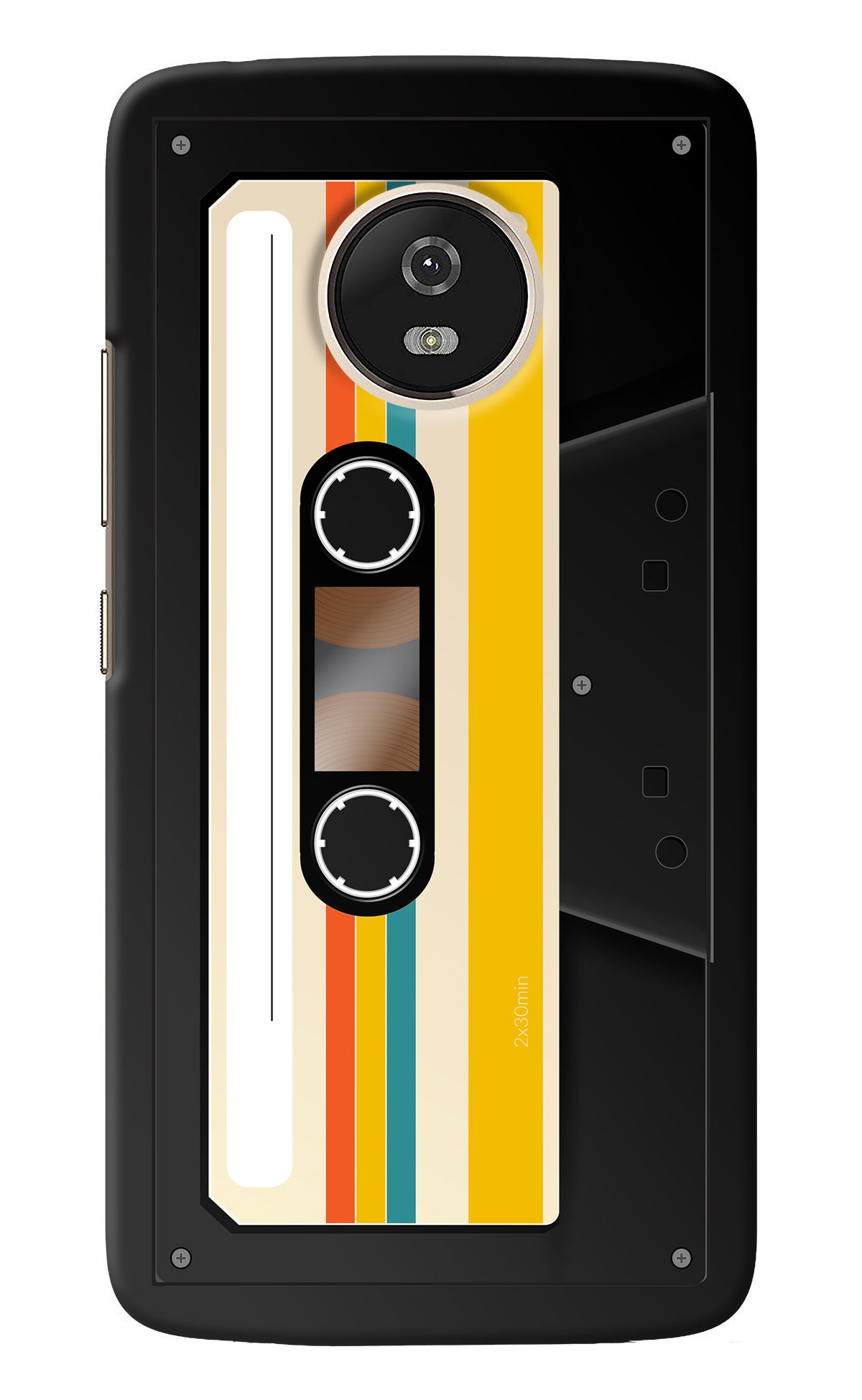 Tape Cassette Moto G5 Back Cover