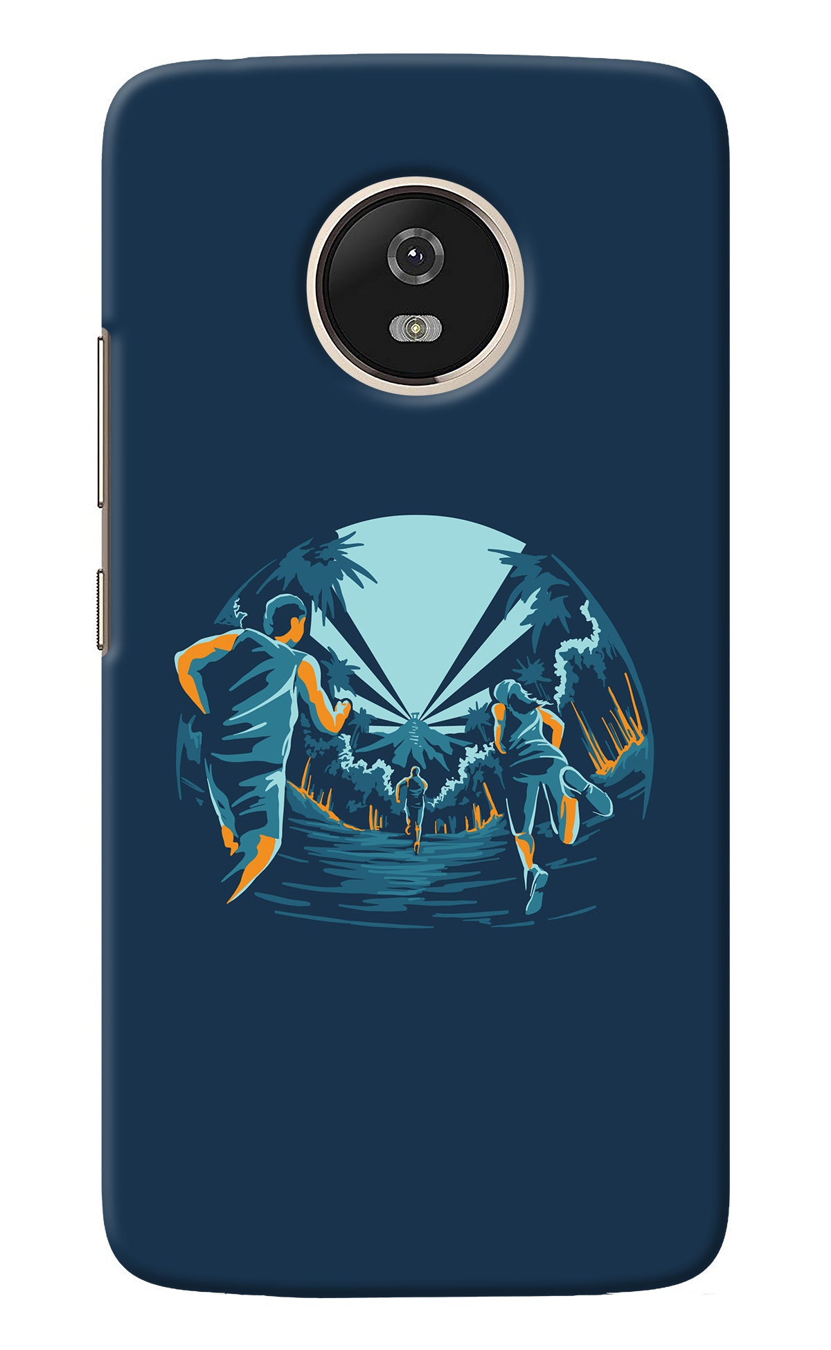 Team Run Moto G5 Back Cover